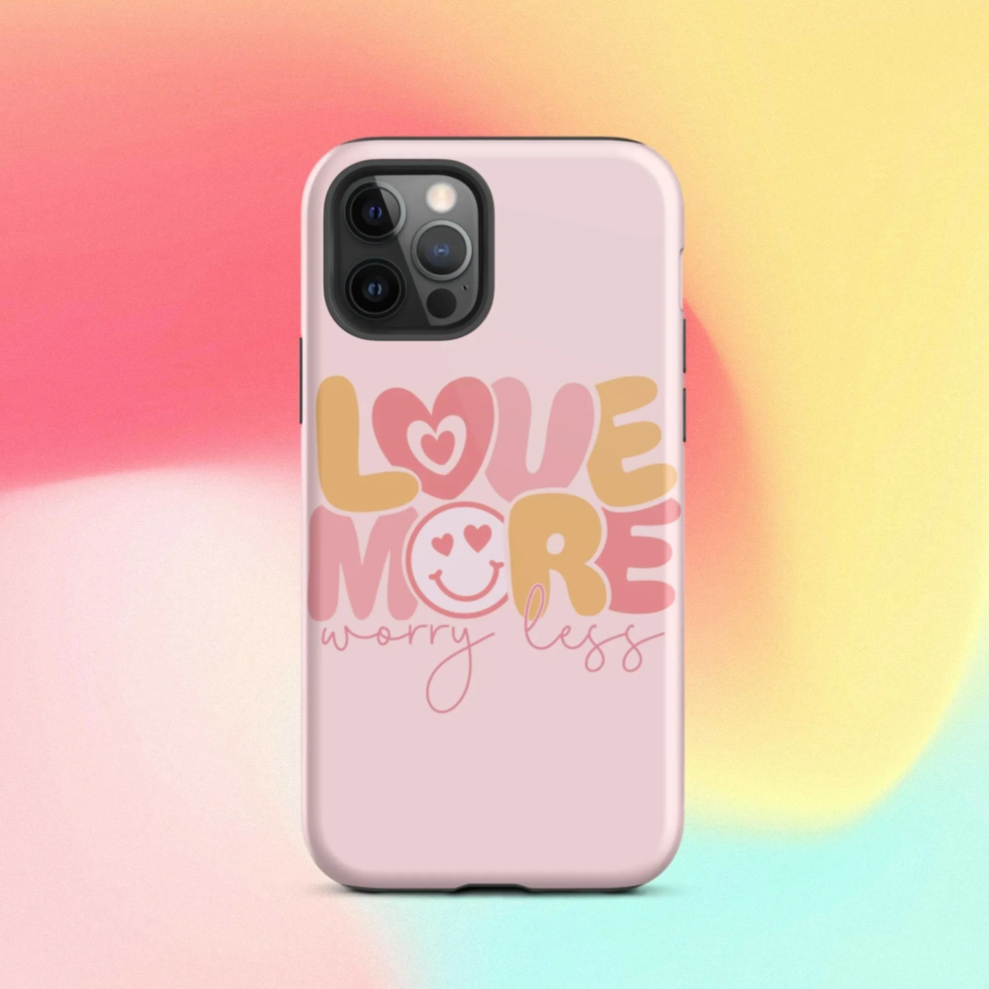 Love More Worry Less iPhone Case - KBB Exclusive