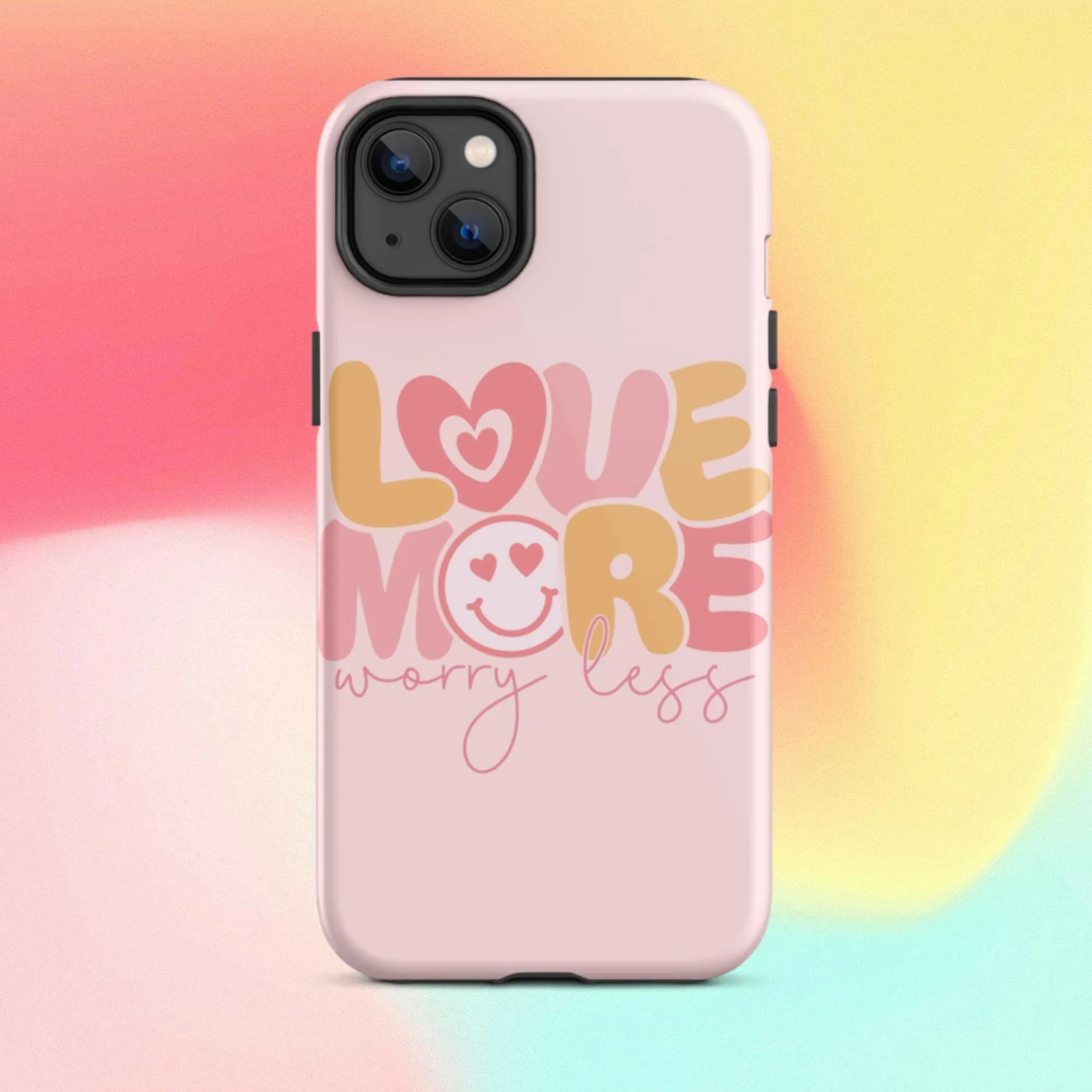 Love More Worry Less iPhone Case - KBB Exclusive