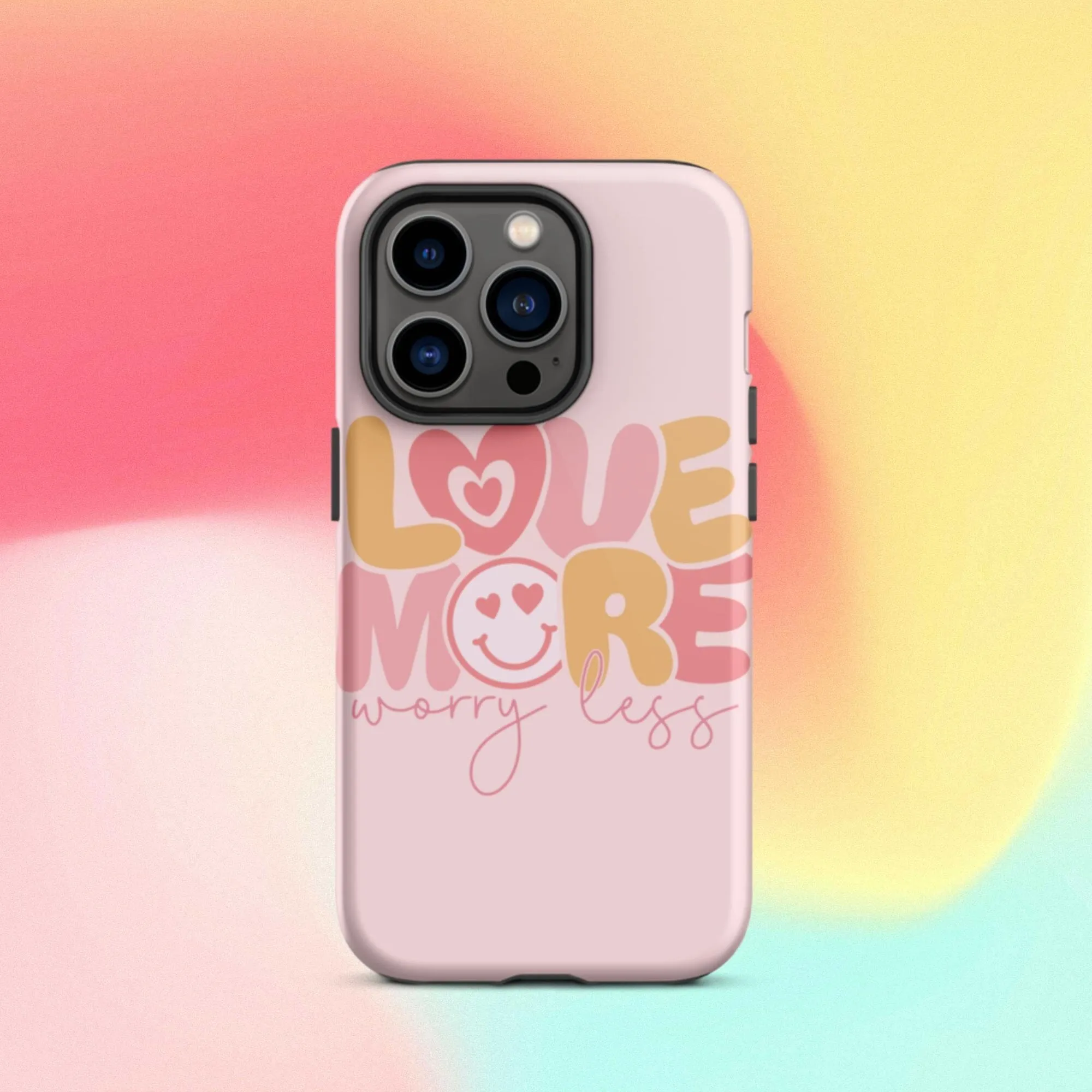 Love More Worry Less iPhone Case - KBB Exclusive