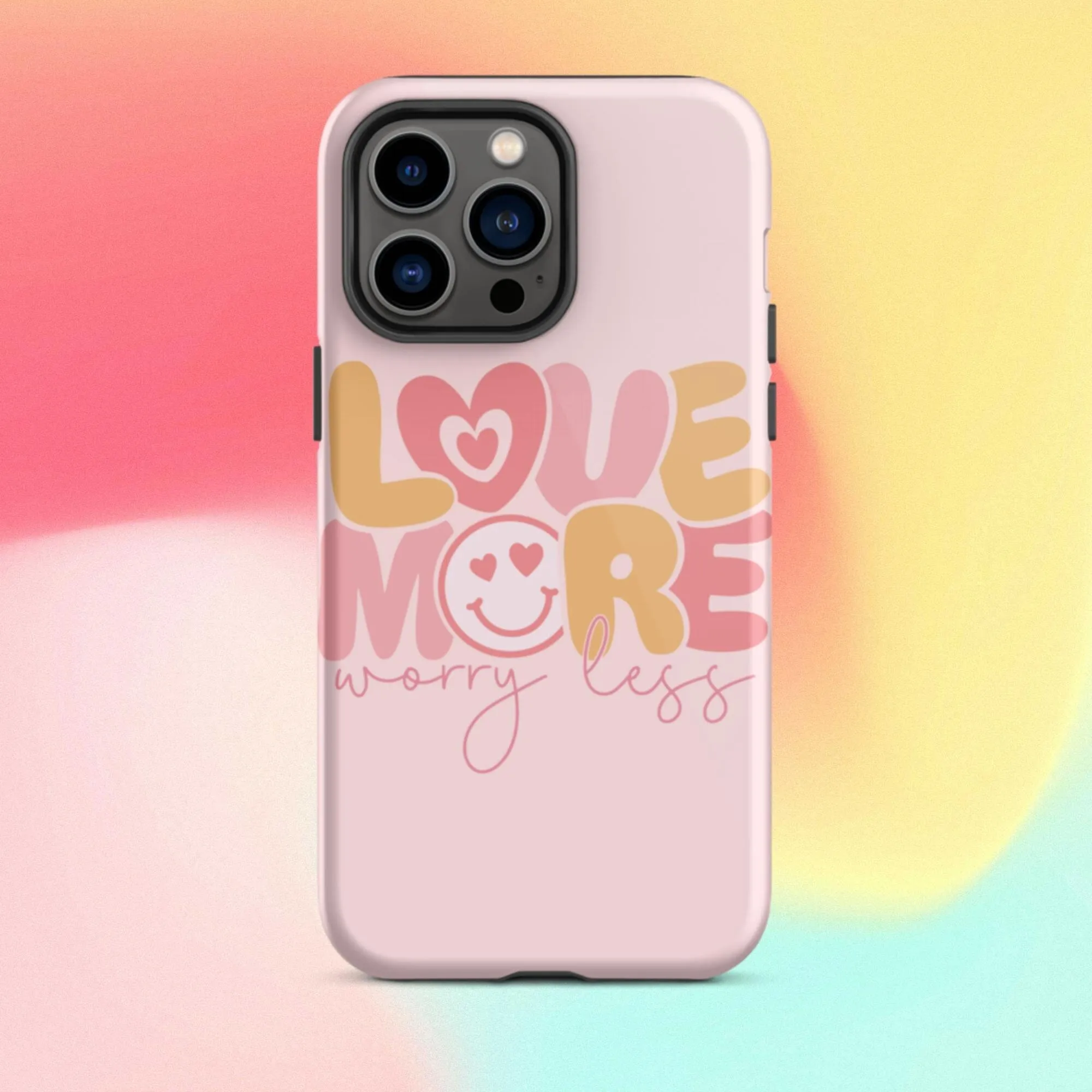 Love More Worry Less iPhone Case - KBB Exclusive