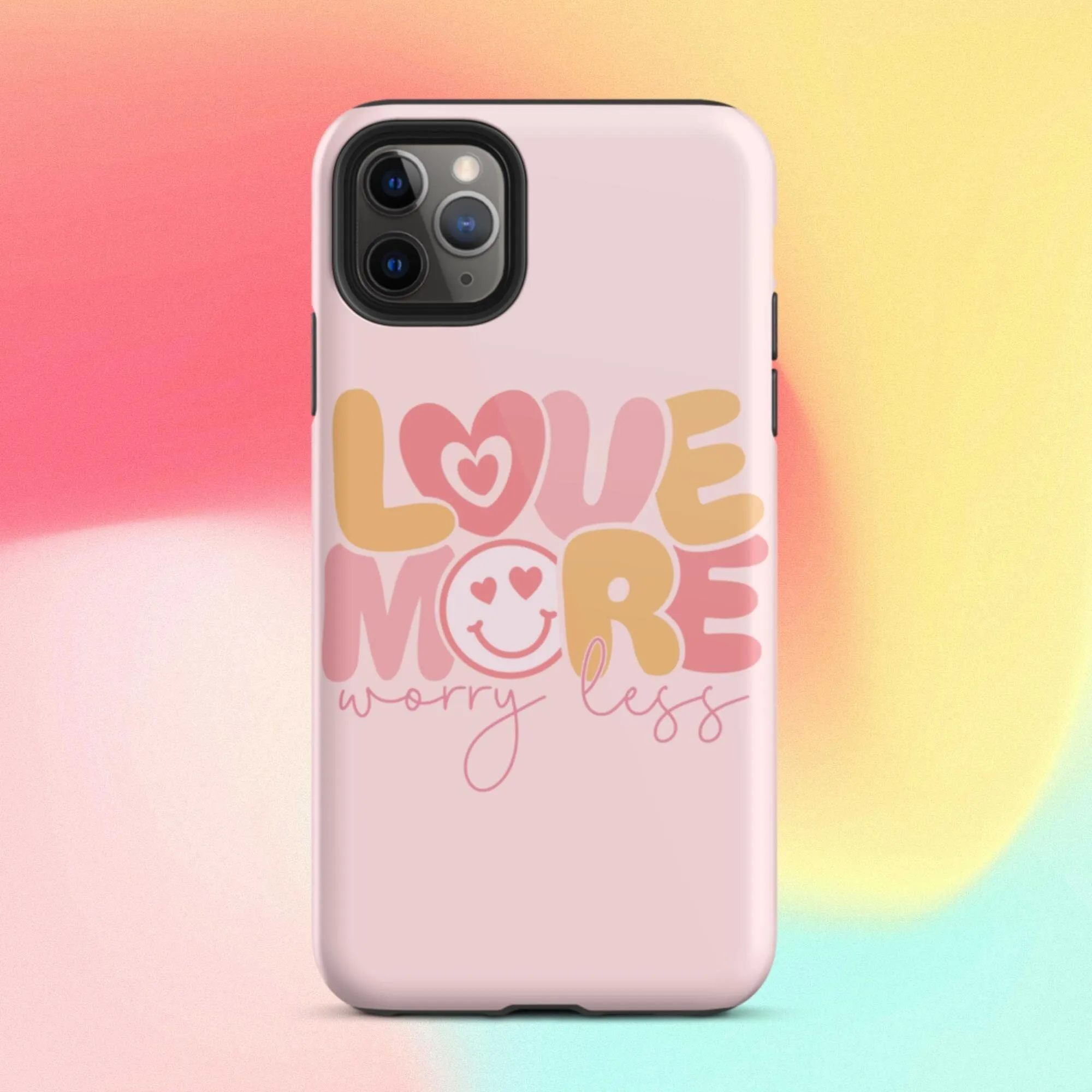 Love More Worry Less iPhone Case - KBB Exclusive