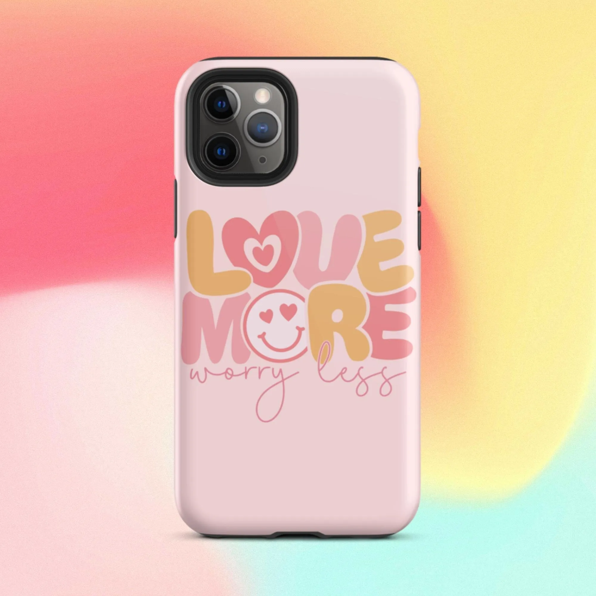 Love More Worry Less iPhone Case - KBB Exclusive