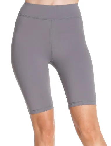 MANCYFIT Biker Shorts for Women High Waist Premium Lycra Yoga Workout Spandex Shorts 8 inch