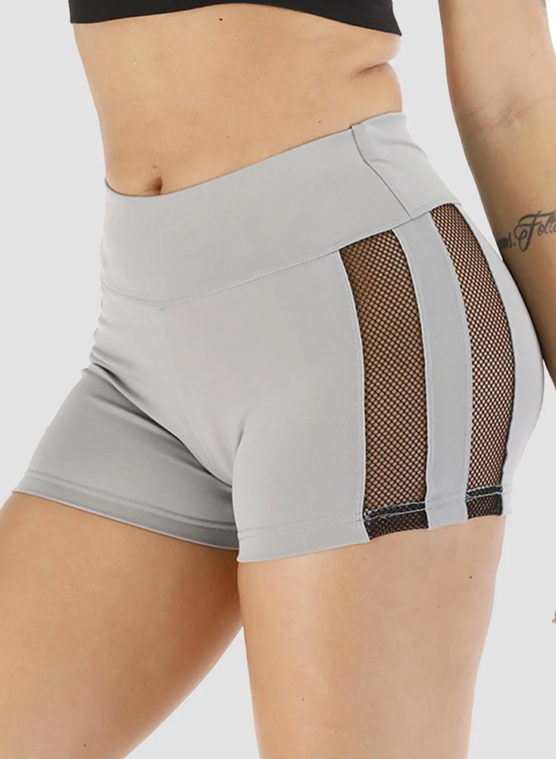 Mesh Stitching Breathable Shorts