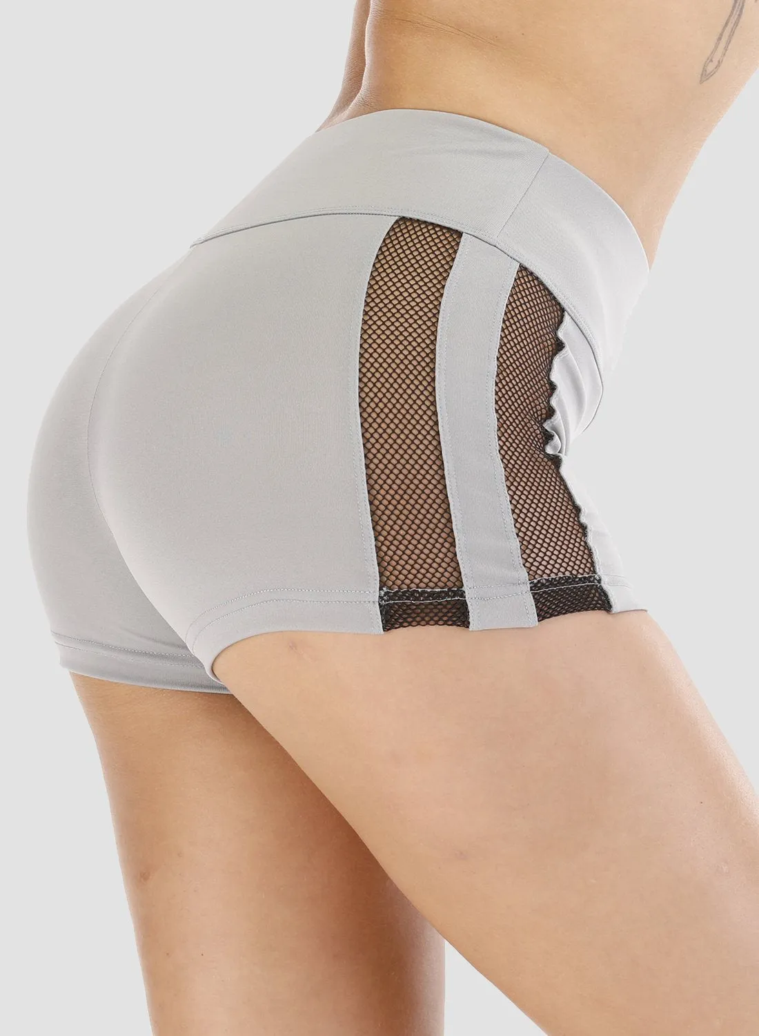 Mesh Stitching Breathable Shorts