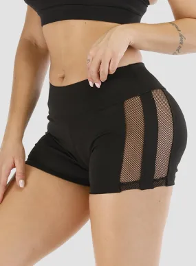 Mesh Stitching Breathable Shorts