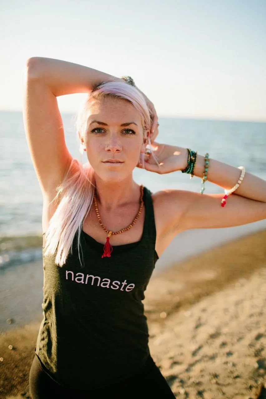 Namaste Racerback Tank X-Small