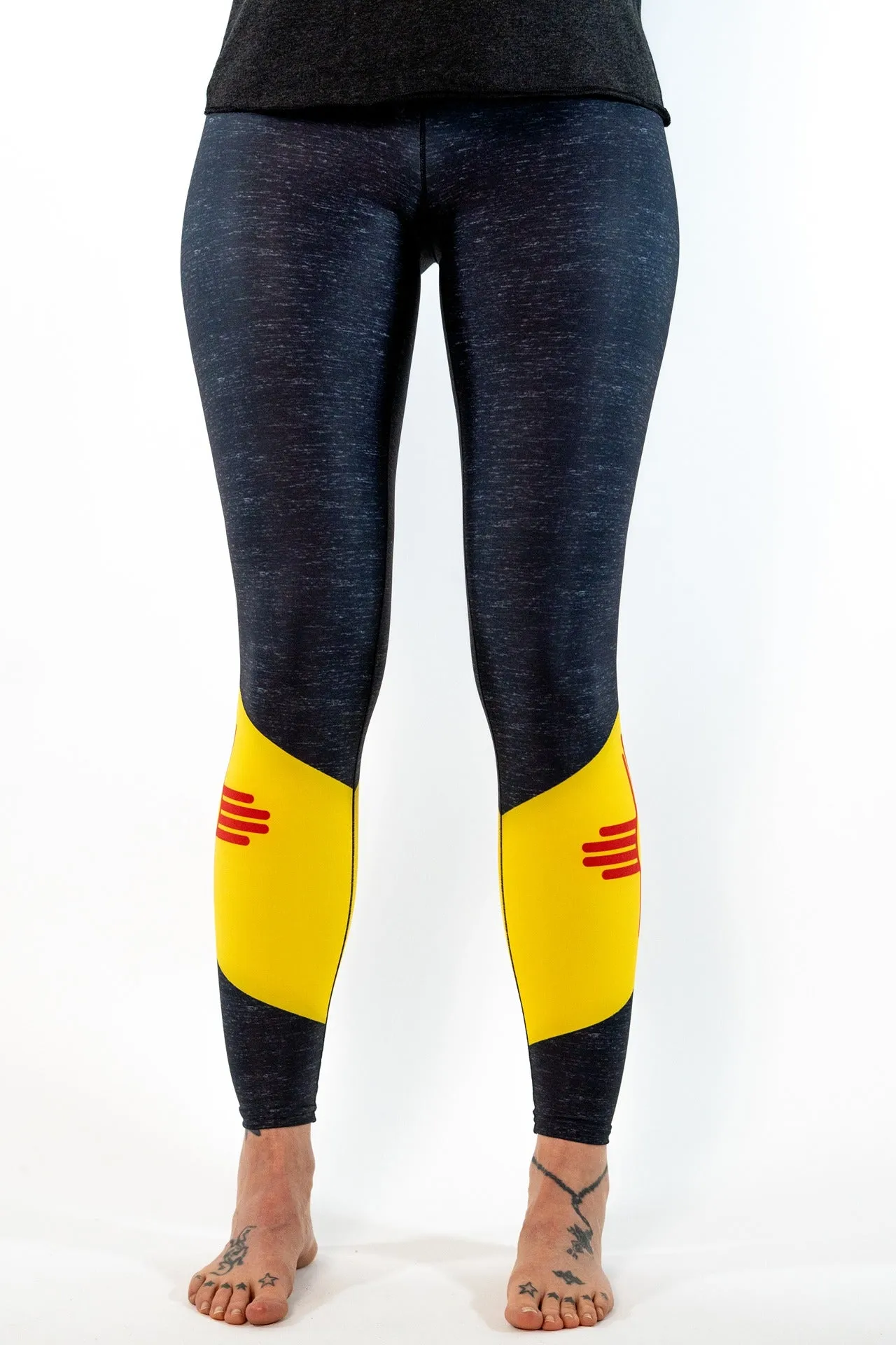 New Mexico State Pride Flag Yoga Pants
