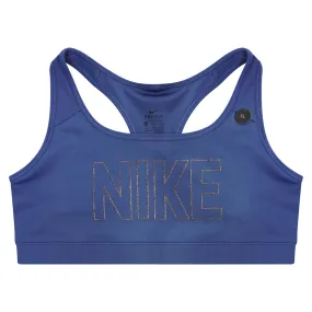 Nike Women's Victory Medium Support Sports Bra Blue Size XL