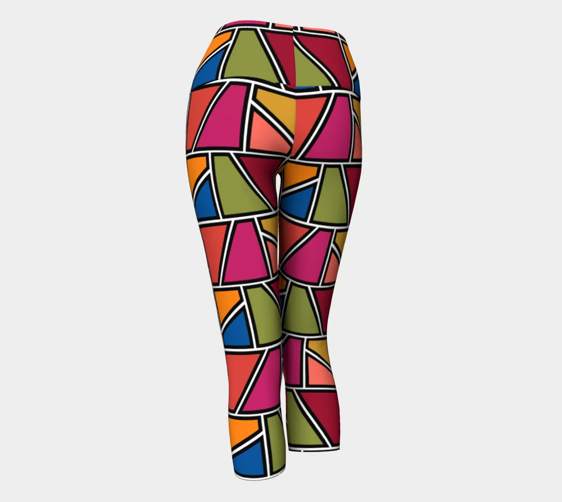 Painted Window Pane Yoga Leggings