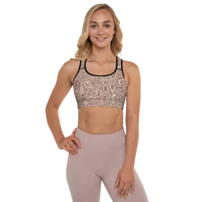 Recursia Alchemical Vision Padded Sports Bra In Pink