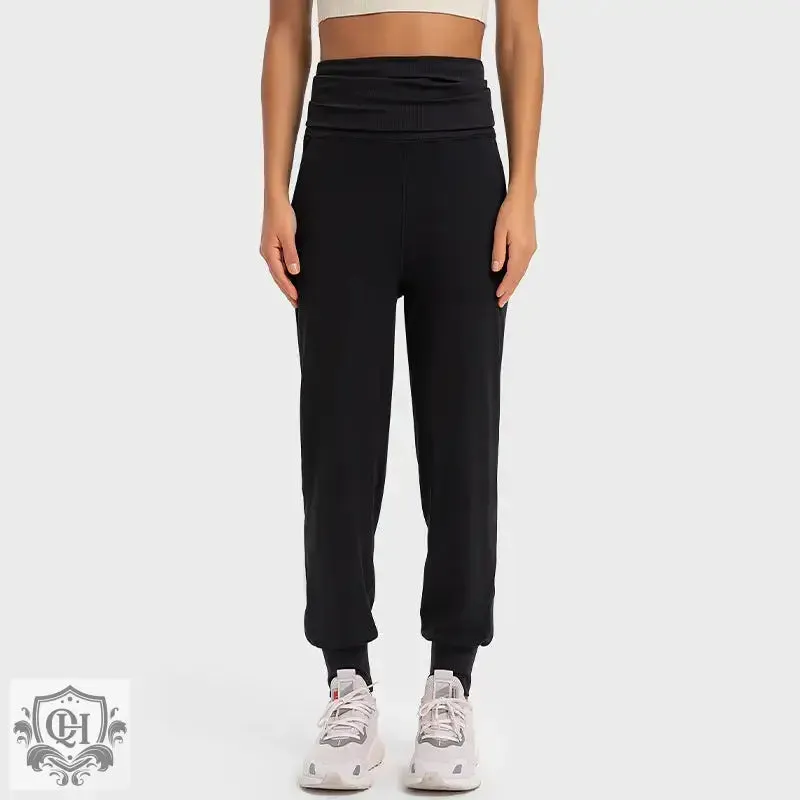Ribbed High Waist Yoga Pants