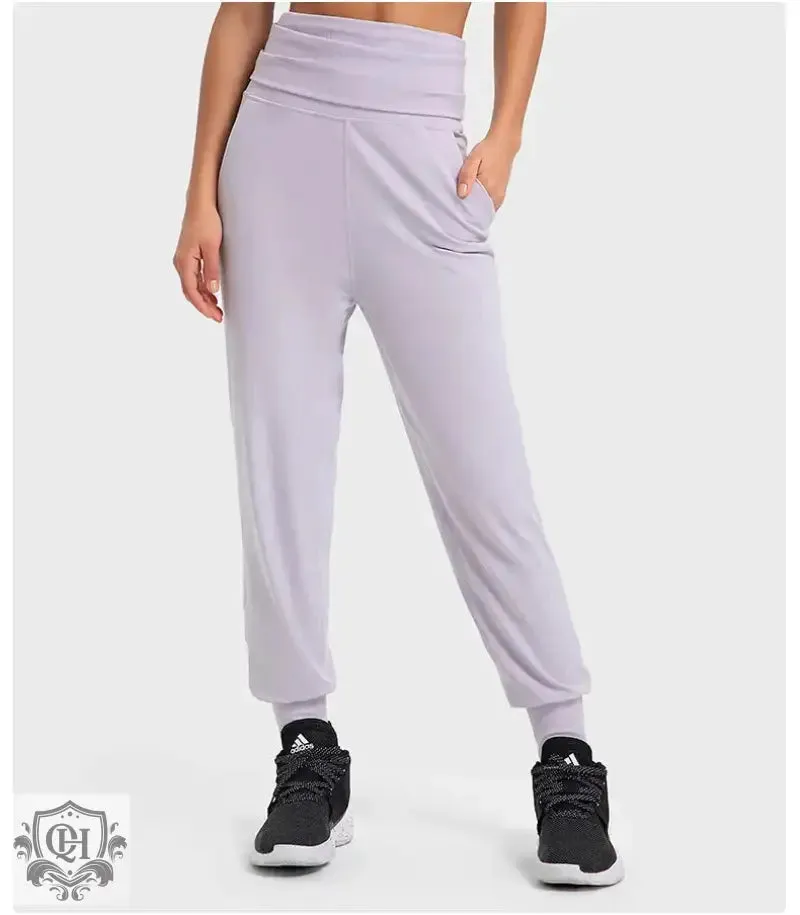 Ribbed High Waist Yoga Pants