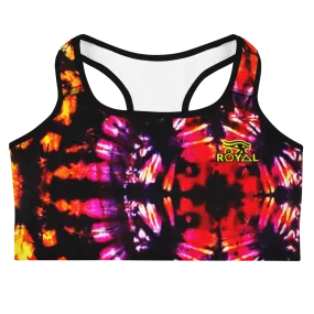 ROYAL. |  Urban Resort | CONSCIOUS CULTURE Eye of Ra Fashion Sports Bra SPIRITUAL TYE DYE