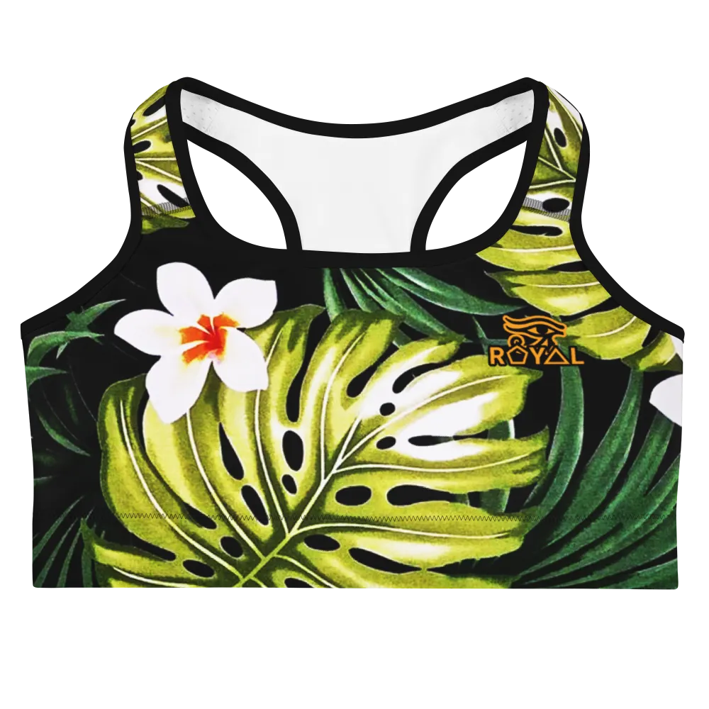 ROYAL. |  Urban Resort | CONSCIOUS CULTURE Eye of Ra Fashion Sports Bra TROPICALE DELIGHT 3