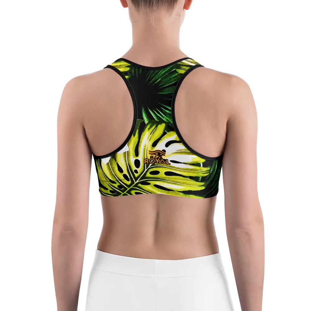ROYAL. |  Urban Resort | CONSCIOUS CULTURE Eye of Ra Fashion Sports Bra TROPICALE DELIGHT 3