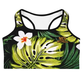 ROYAL. |  Urban Resort | CONSCIOUS CULTURE Eye of Ra Fashion Sports Bra TROPICALE DELIGHT 3