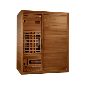 S-Series - CEDAR Near Zero EMF Infrared Sauna 3-Person