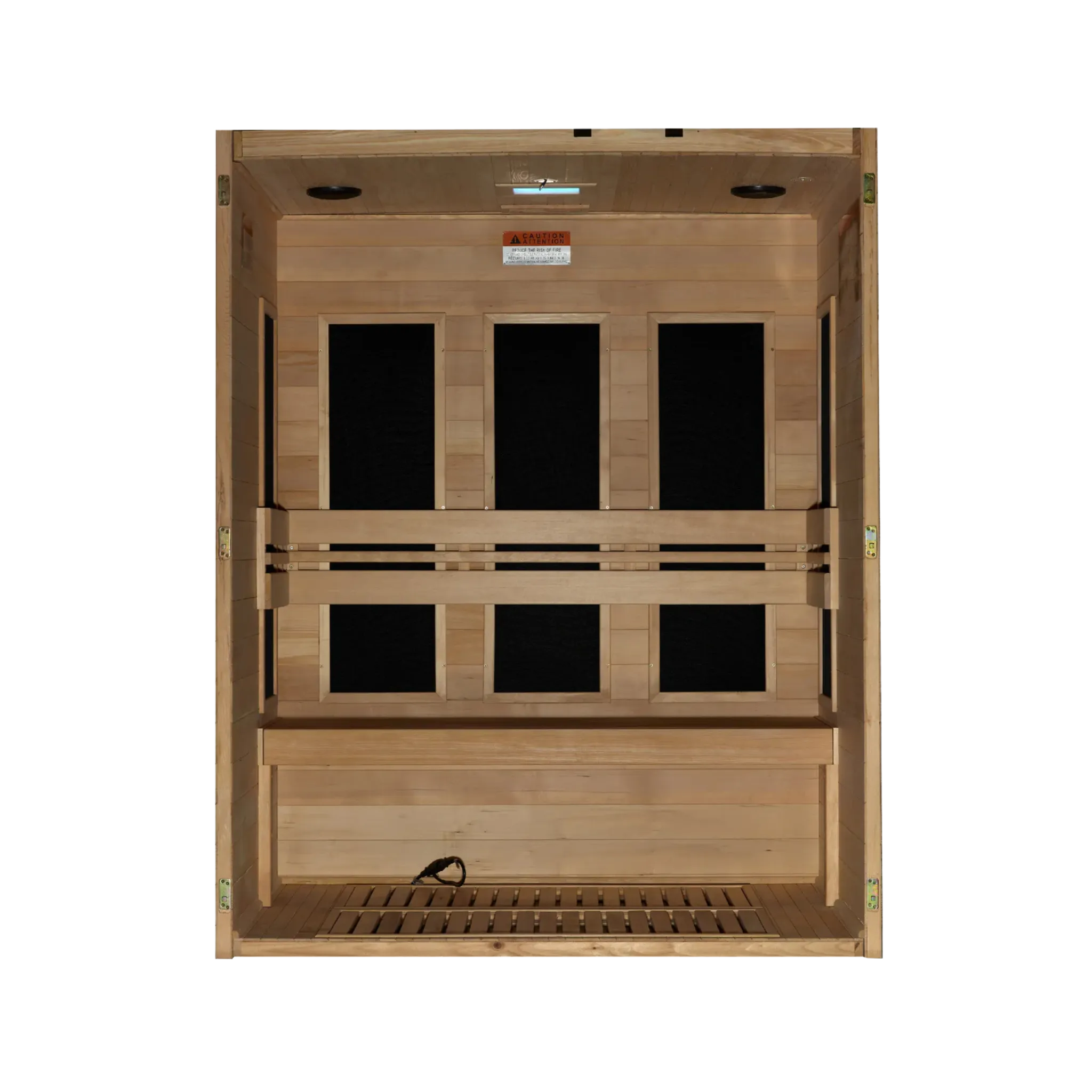 S-Series Near Zero EMF Infrared Sauna 3-Person
