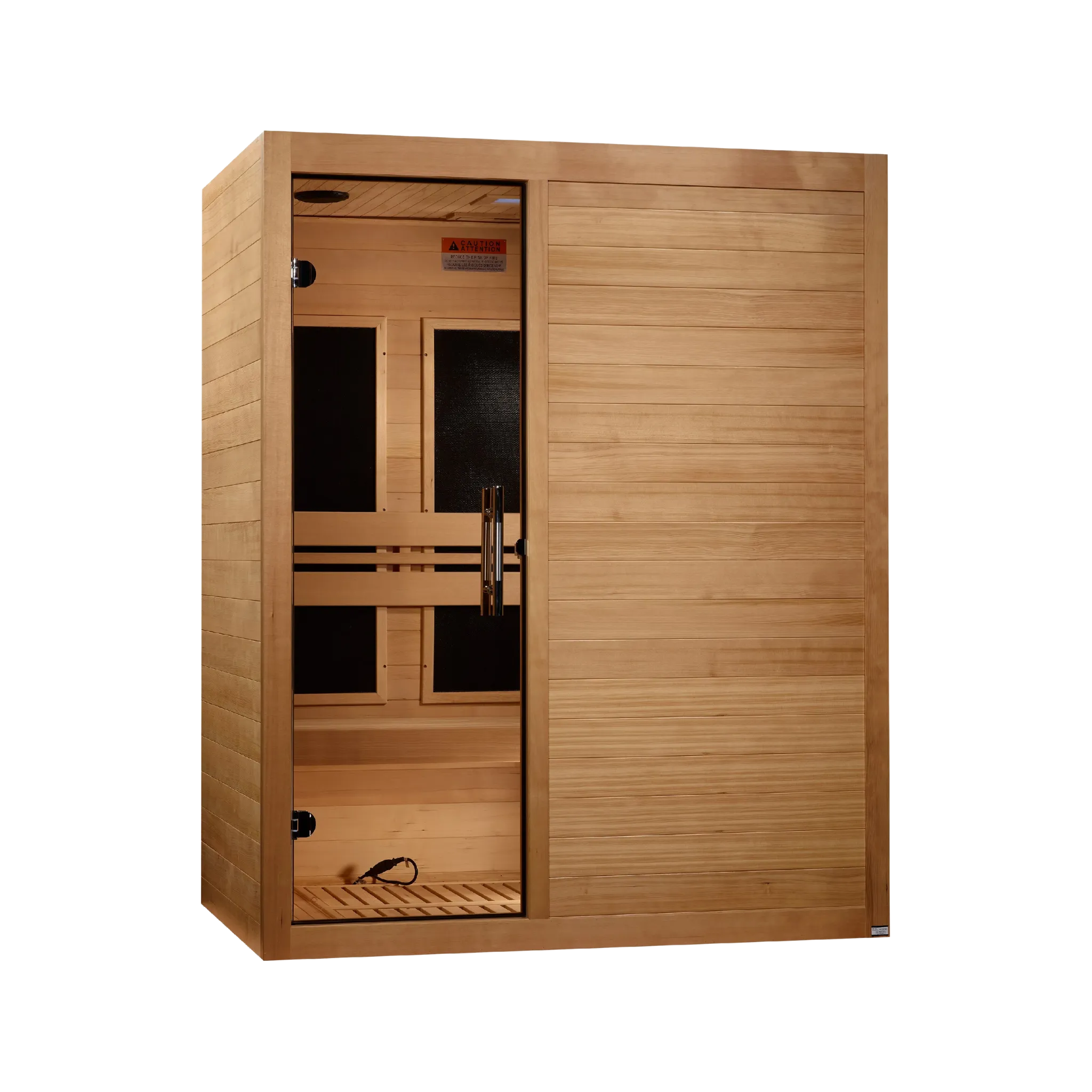 S-Series Near Zero EMF Infrared Sauna 3-Person