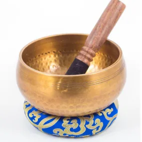 Salt and Crystal Tibetan Singing Bowl Set