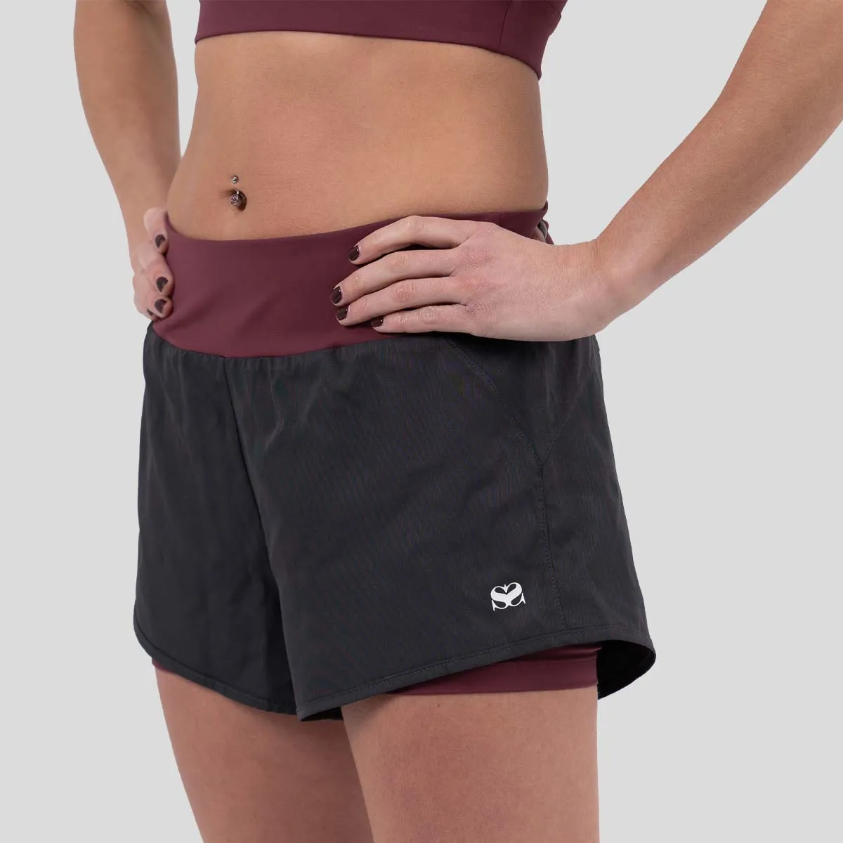 Scramble Hearts Combination Shorts