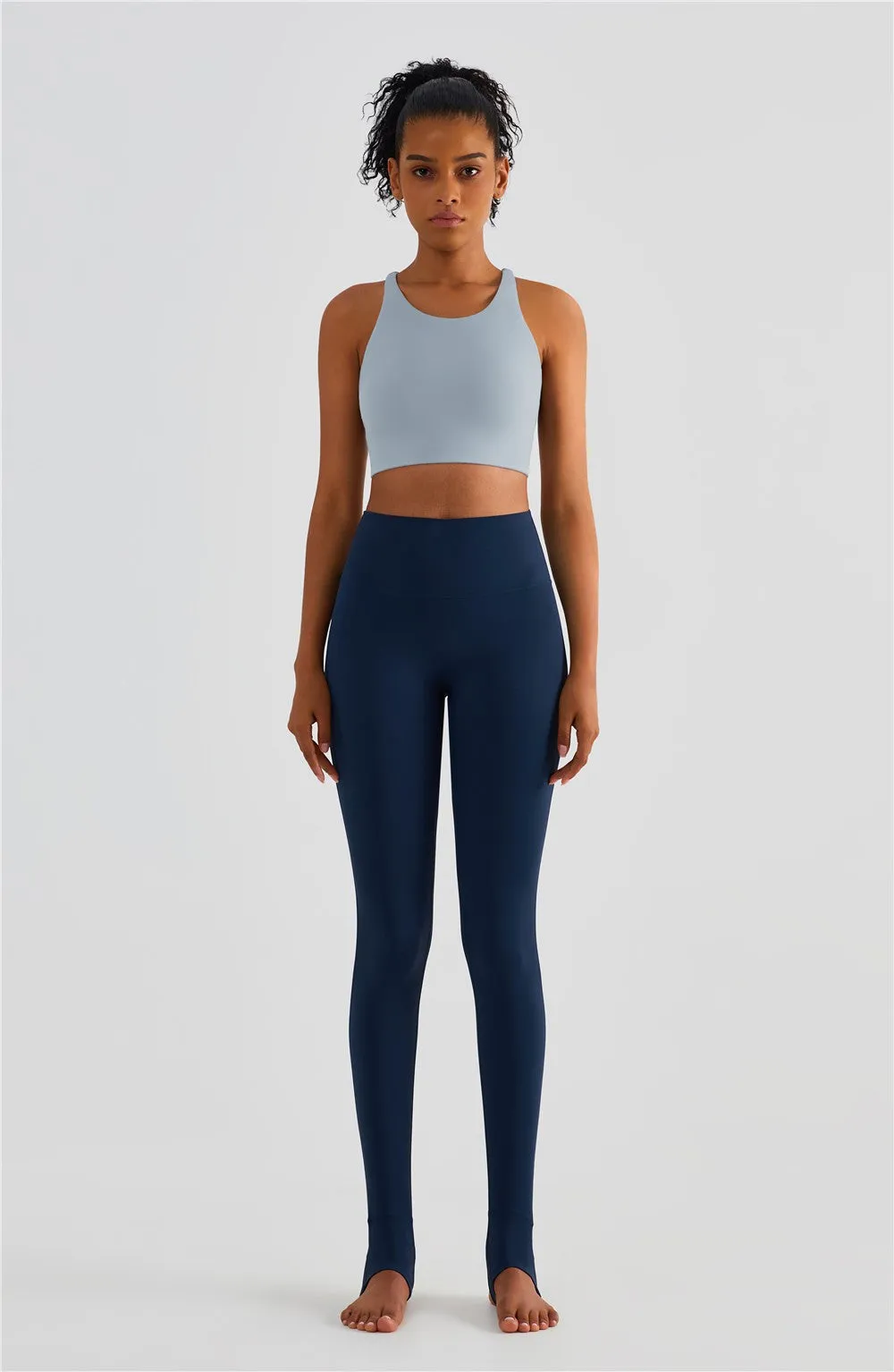 Soft Marshmallow Strappy Sports Bra