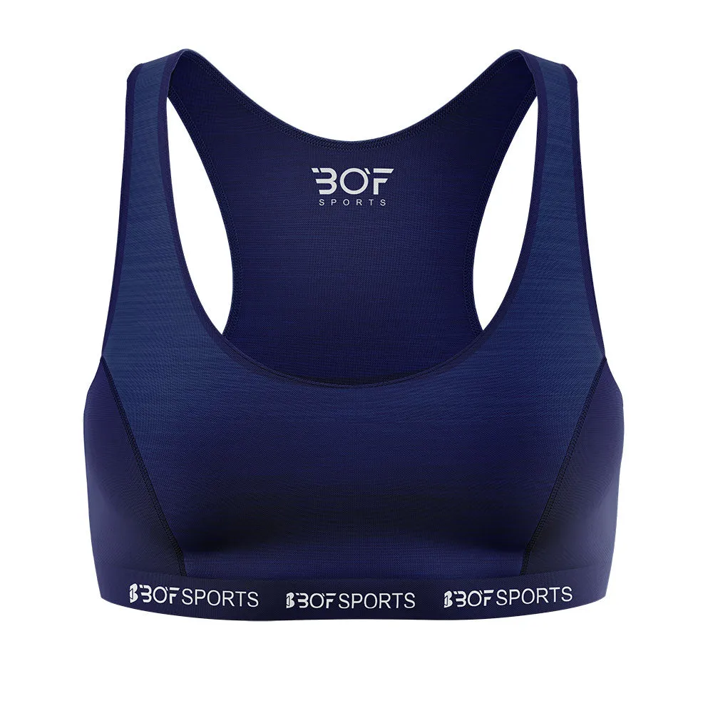 Sports Bra - Navy Melange