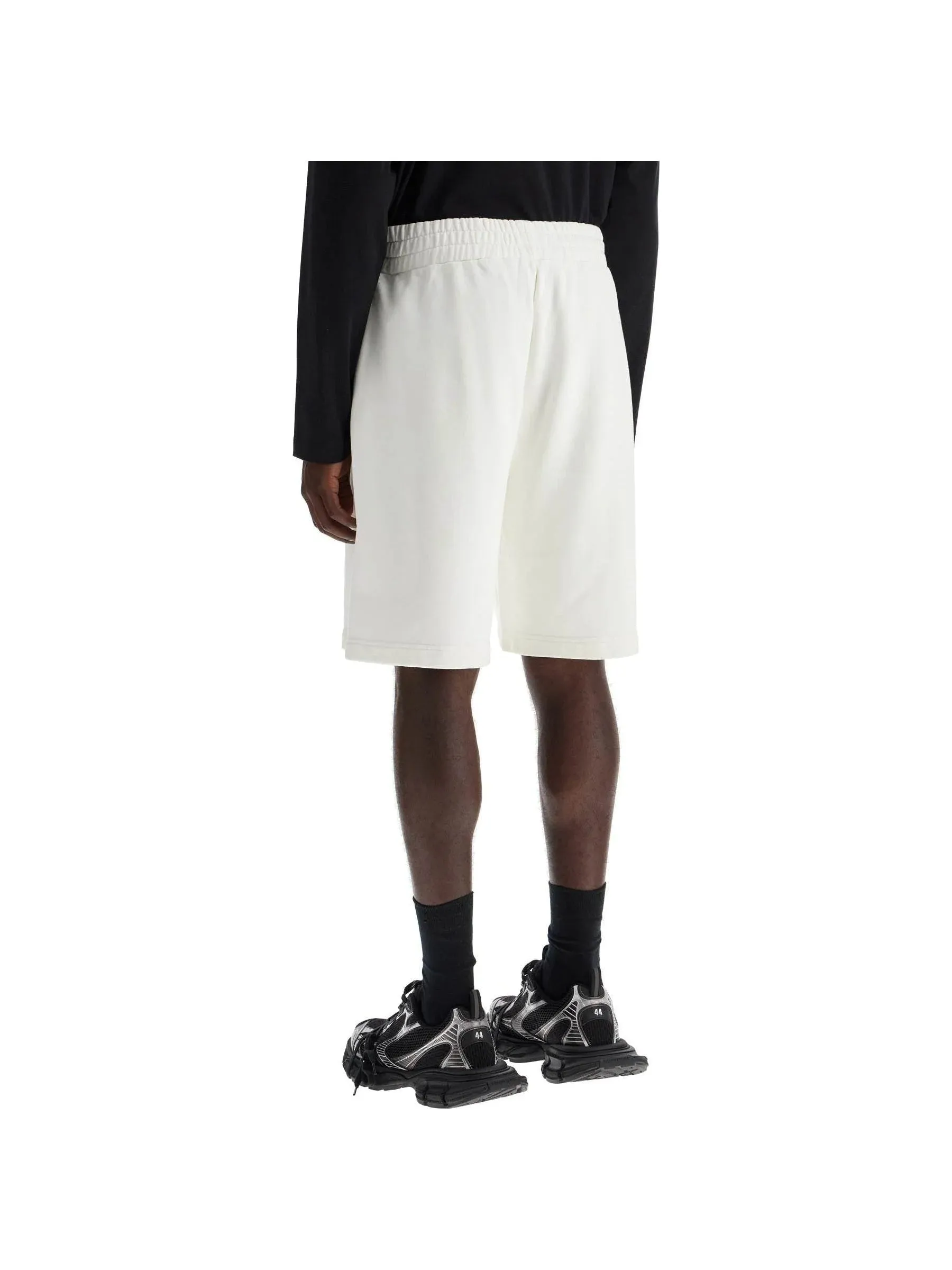 Sporty Logo Print Shorts
