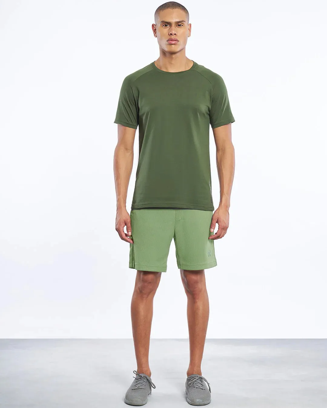 SuperVent Training Shorts Agave
