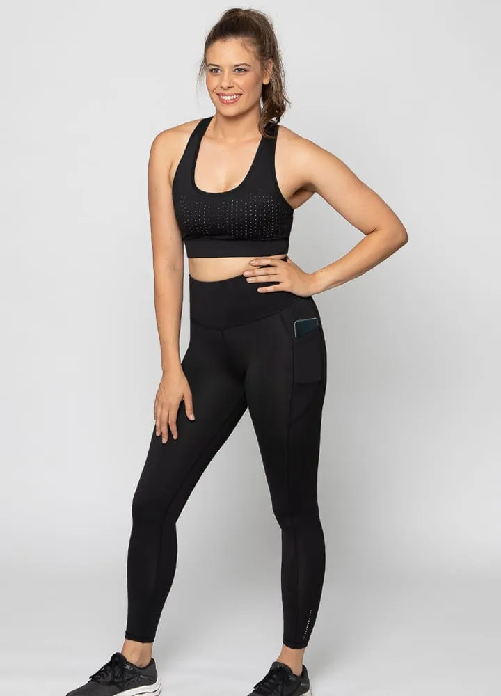 Sustainable Activewear F/L High Waisted leggings with Pockets