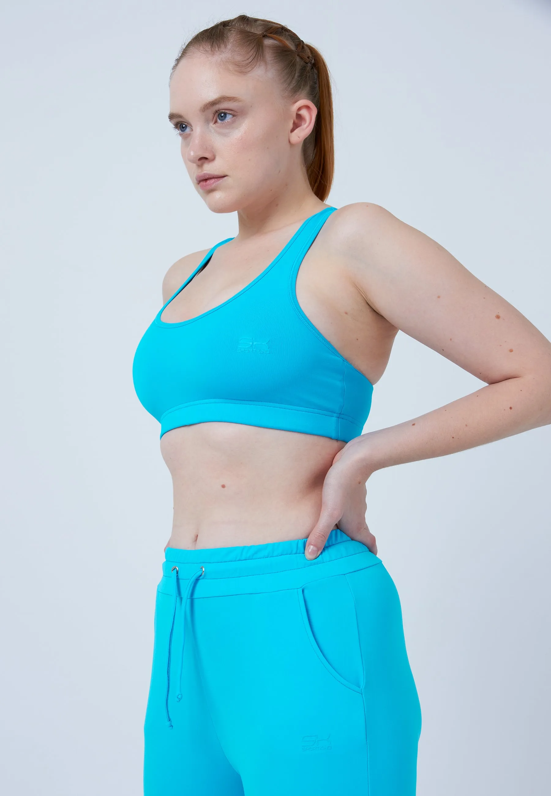 Tennis Jogger Tracksuit Pants, turquoise