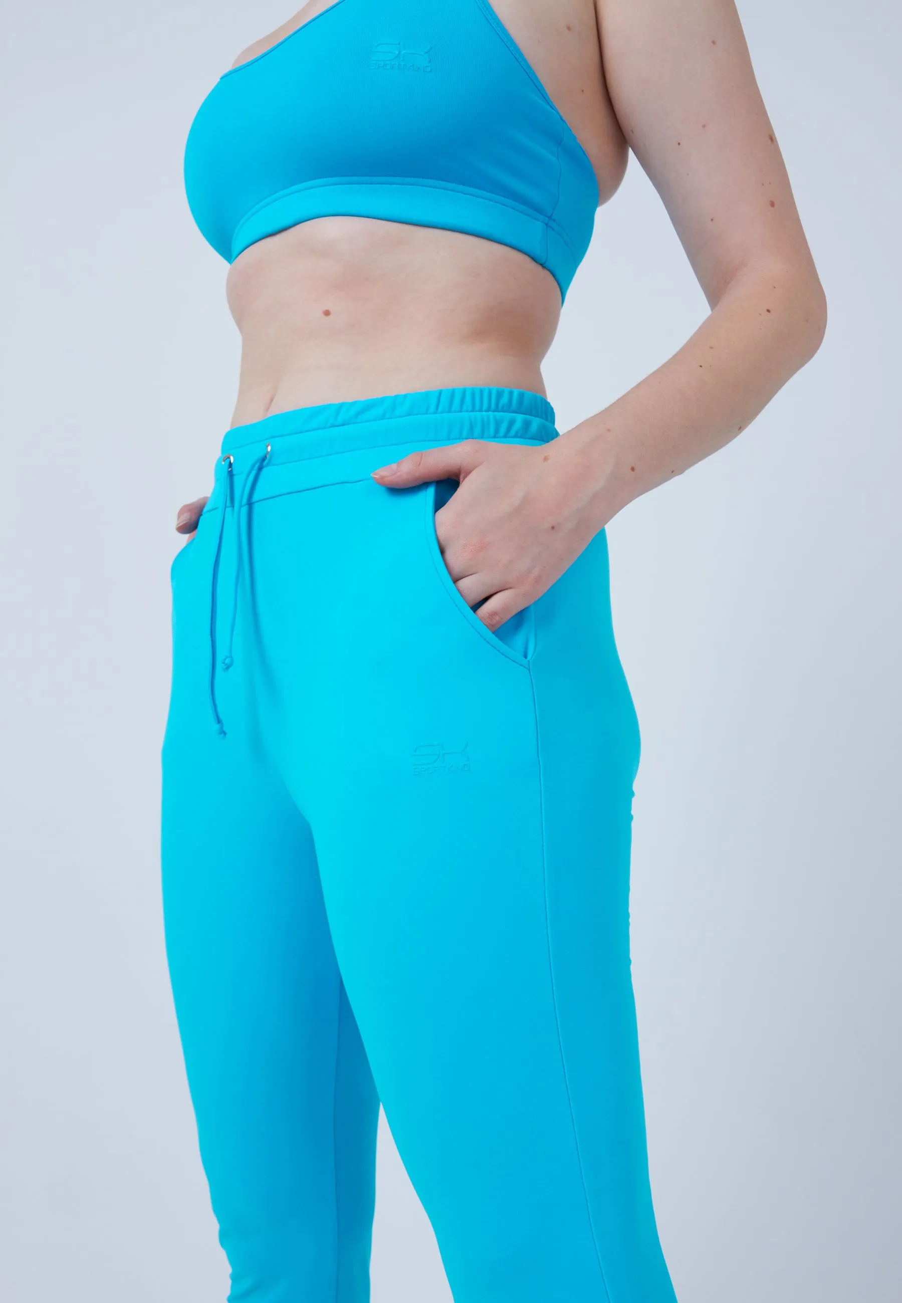 Tennis Jogger Tracksuit Pants, turquoise