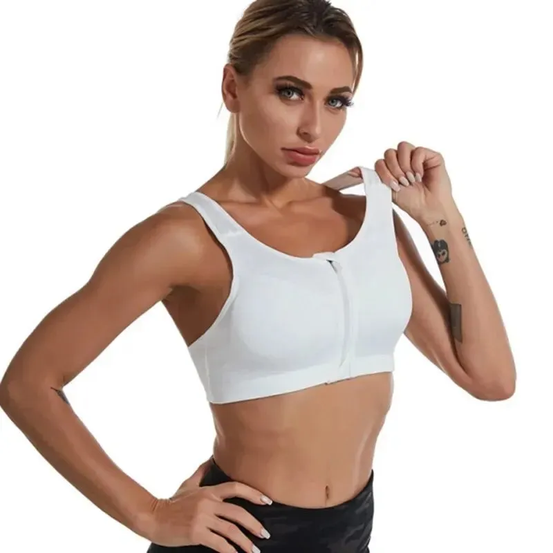 The Perfect Yoga Sports Bra (White)