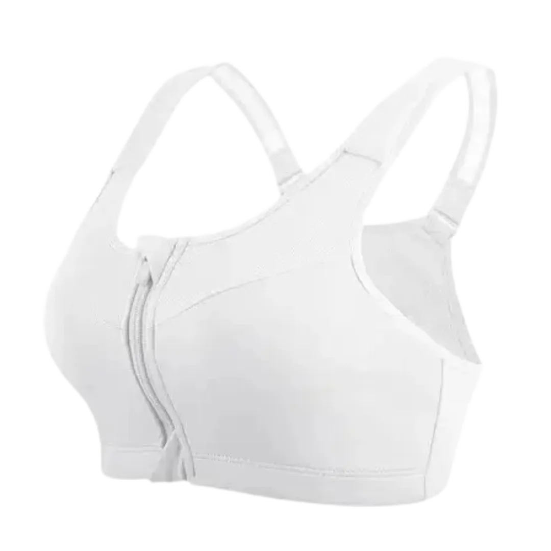 The Perfect Yoga Sports Bra (White)