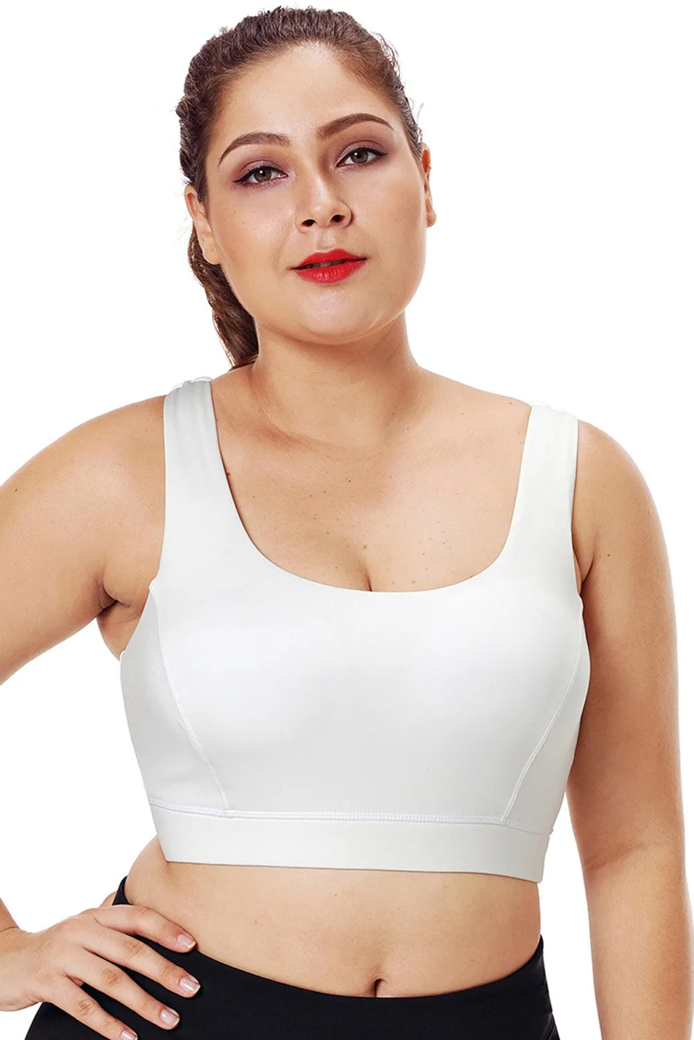 U-Shaped Sport Bra Plus Size