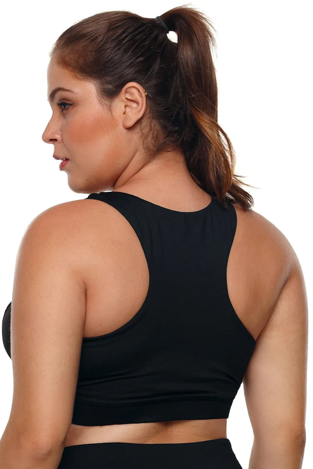 U-Shaped Sport Bra Plus Size