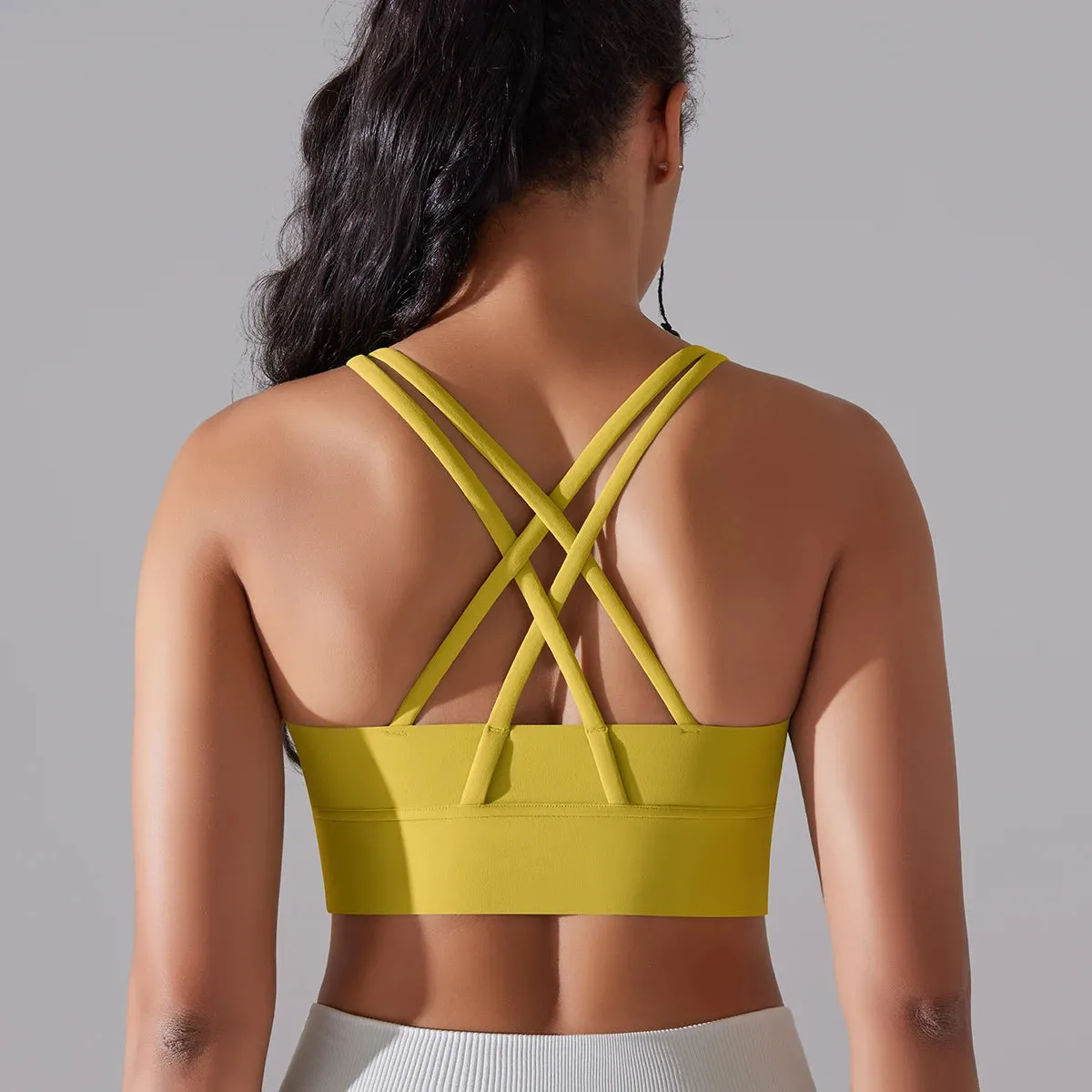 Women Yoga BraTank Tops for Fitness Naked Feel Sport Bra
