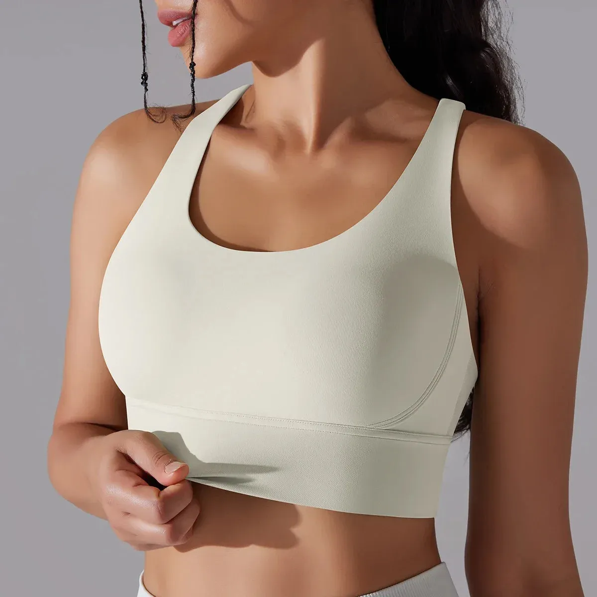 Women Yoga BraTank Tops for Fitness Naked Feel Sport Bra