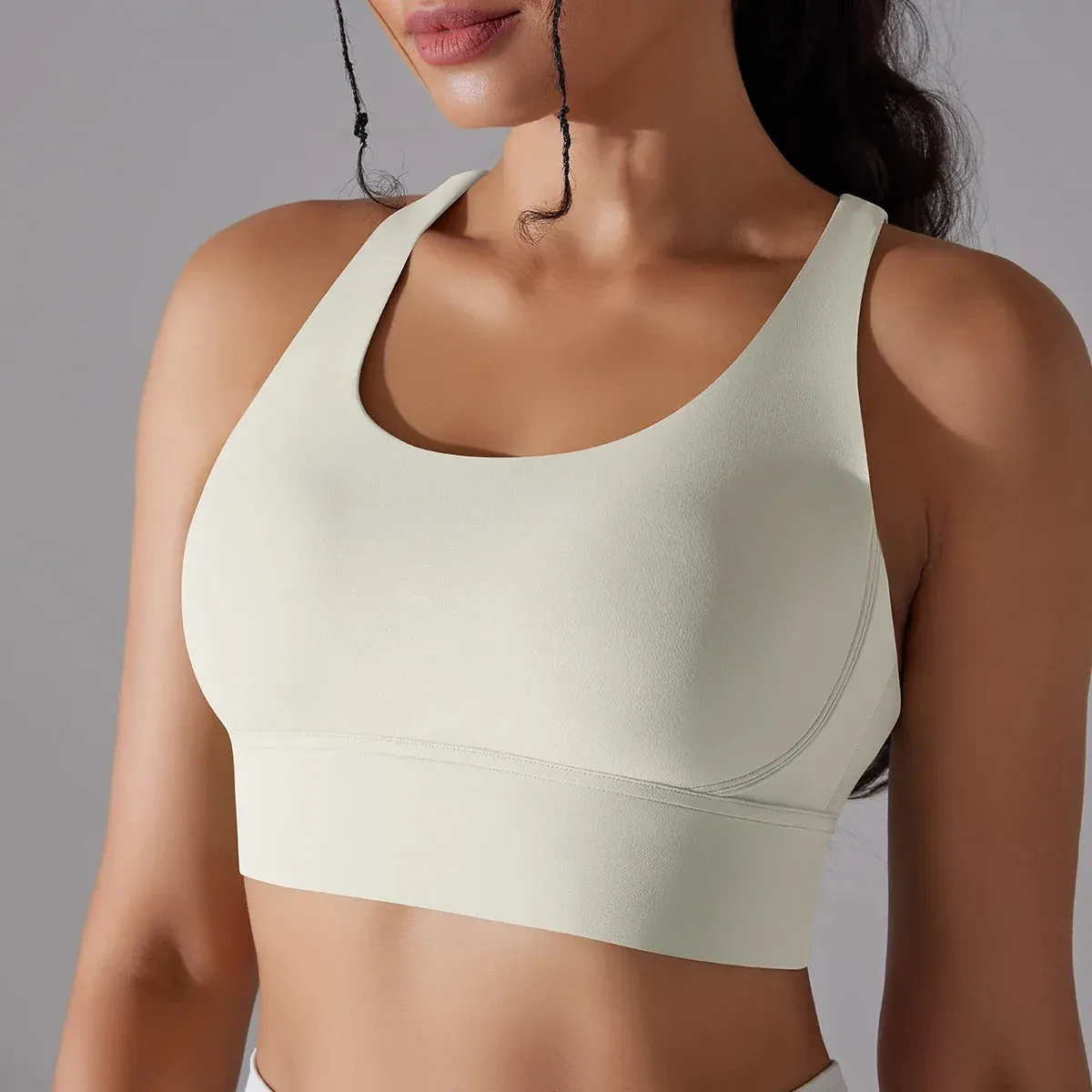 Women Yoga BraTank Tops for Fitness Naked Feel Sport Bra