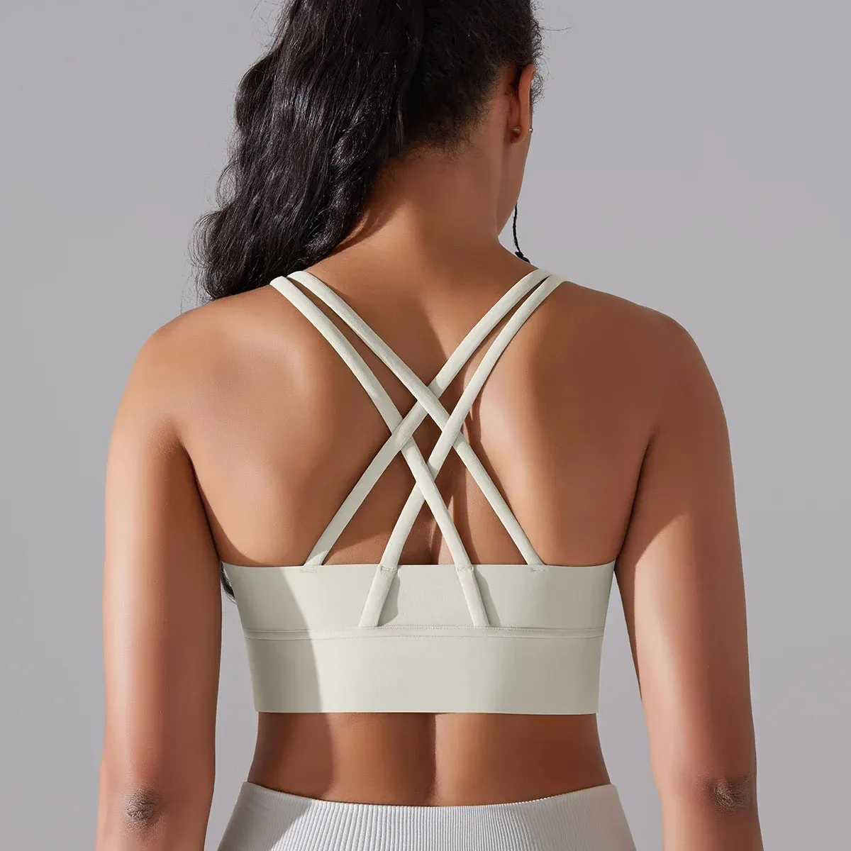 Women Yoga BraTank Tops for Fitness Naked Feel Sport Bra