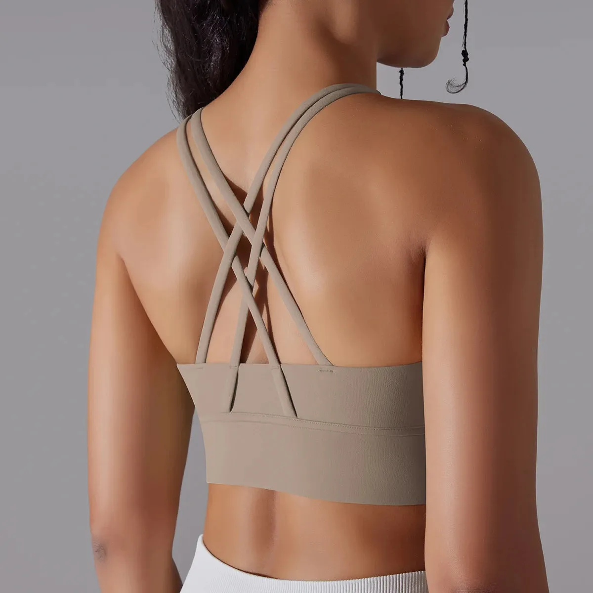 Women Yoga BraTank Tops for Fitness Naked Feel Sport Bra