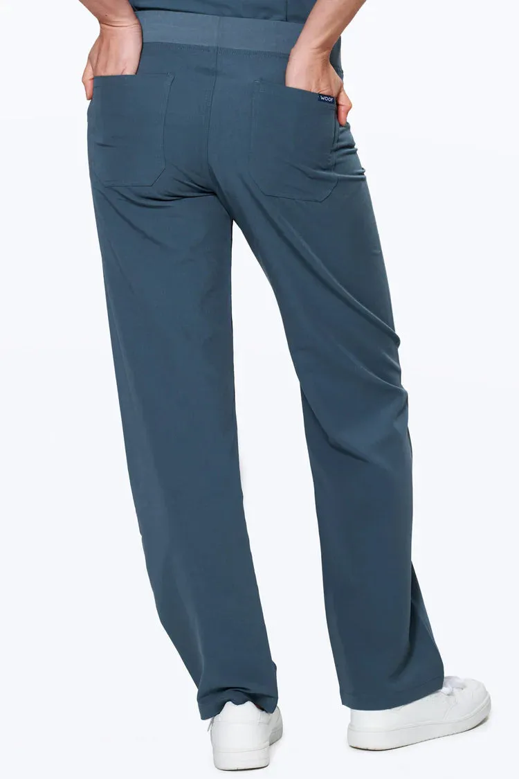 Women's Essential Straight-Cut Scrub Pants - Petite and Tall