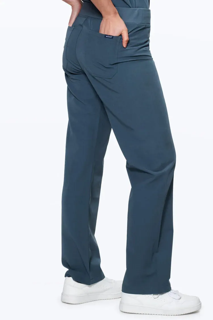 Women's Essential Straight-Cut Scrub Pants - Petite and Tall