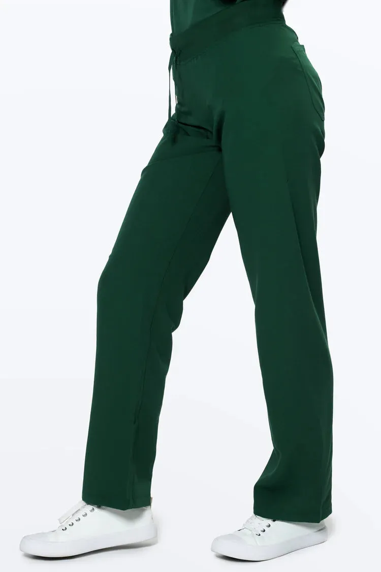Women's Essential Straight-Cut Scrub Pants - Petite and Tall