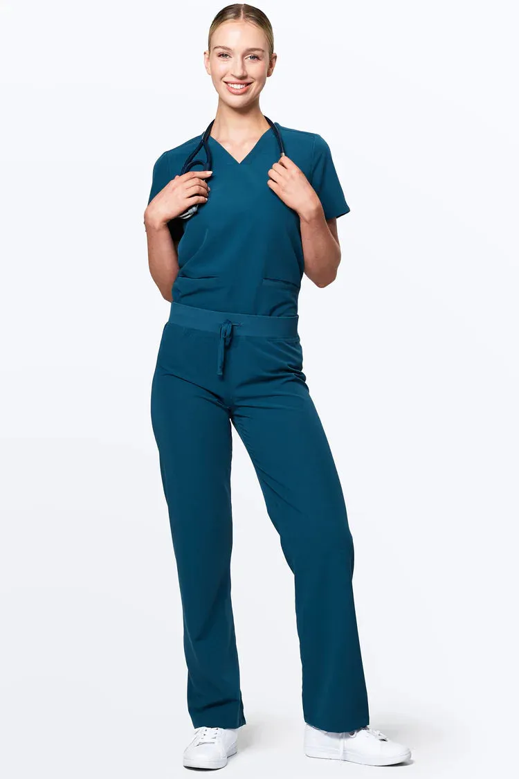 Women's Essential Straight-Cut Scrub Pants - Petite and Tall