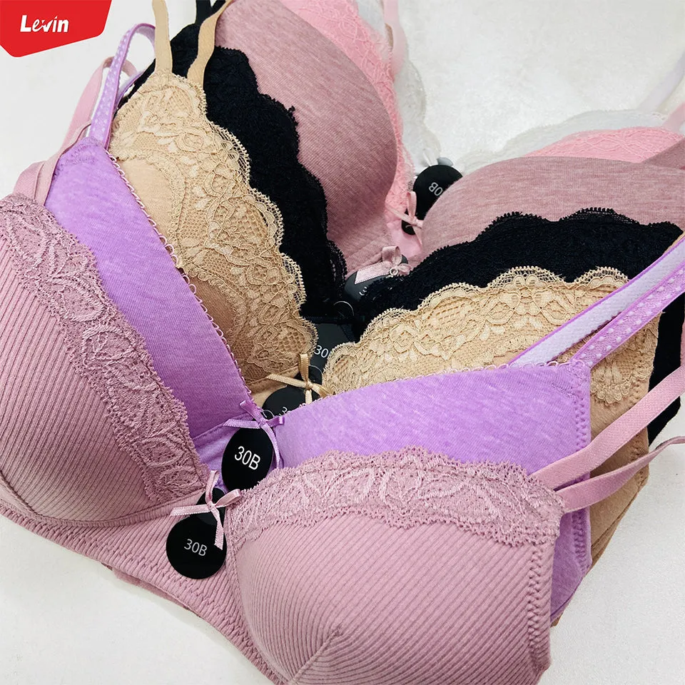 Womens Non Wire Padded Push Up Bra 32 Size