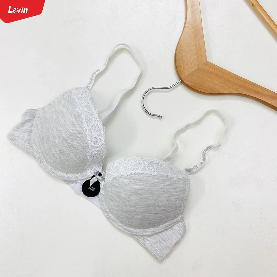 Womens Non Wire Padded Push Up Bra 32 Size