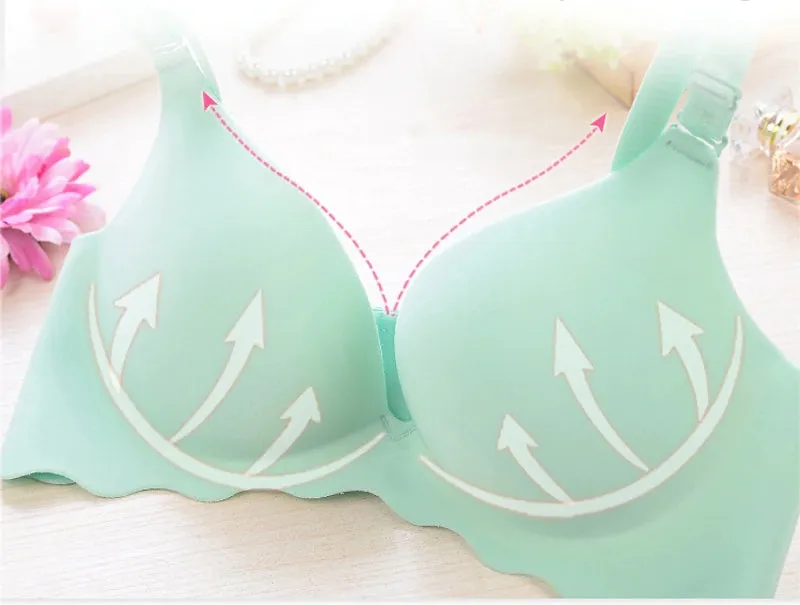 Women's Сomfort Seamless Brassiere With Push Up