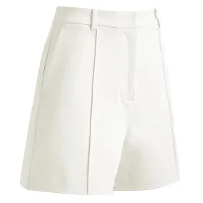 Womens Performance High Waist Shorts Chalk White - 2024